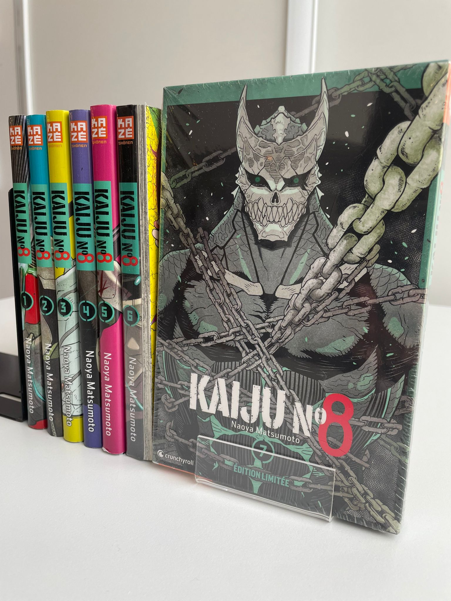 Kaiju N°8 1 à 7 (dont coffret collector 7 sous blister)  